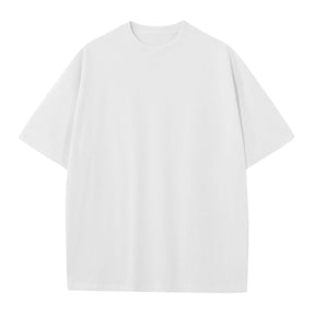 All White 6-Pack - 275GSM Heavy Loose Fit T-Shirt