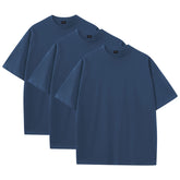 All Navy Blue 3-Pack - 275GSM Heavy Loose Fit T-Shirt