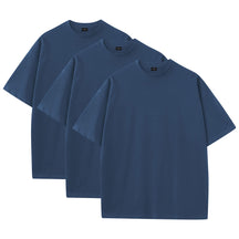 All Navy Blue 3-Pack - 275GSM Heavy Loose Fit T-Shirt