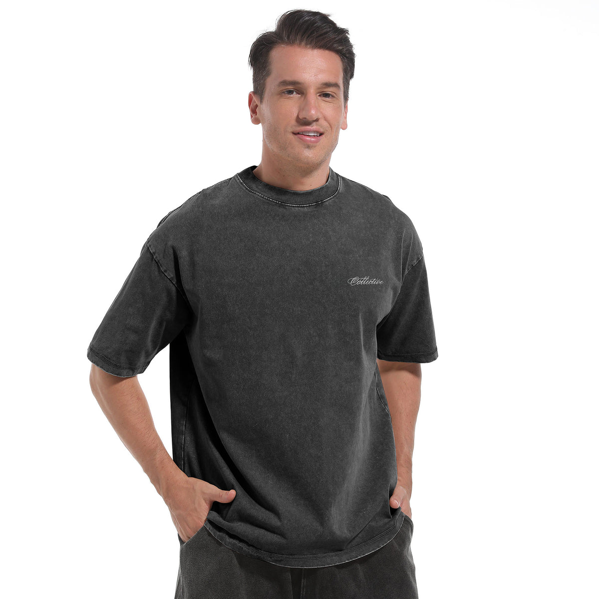 Basic - Heavy Loose Fit Washed T-Shirt