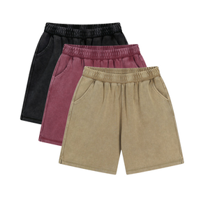 3-Pack – 400GSM Vintage Washed Shorts